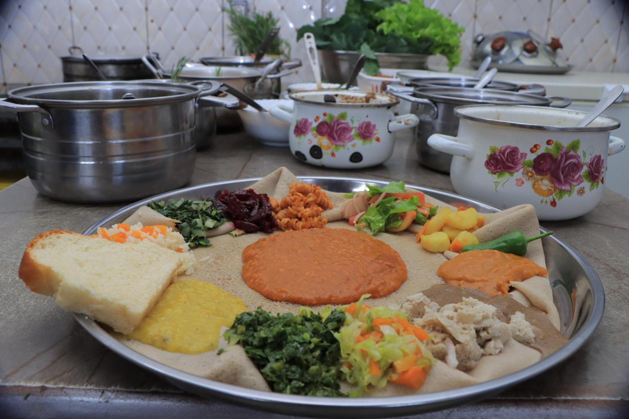 Blue Nile Guest House Lalibela Bagian luar foto
