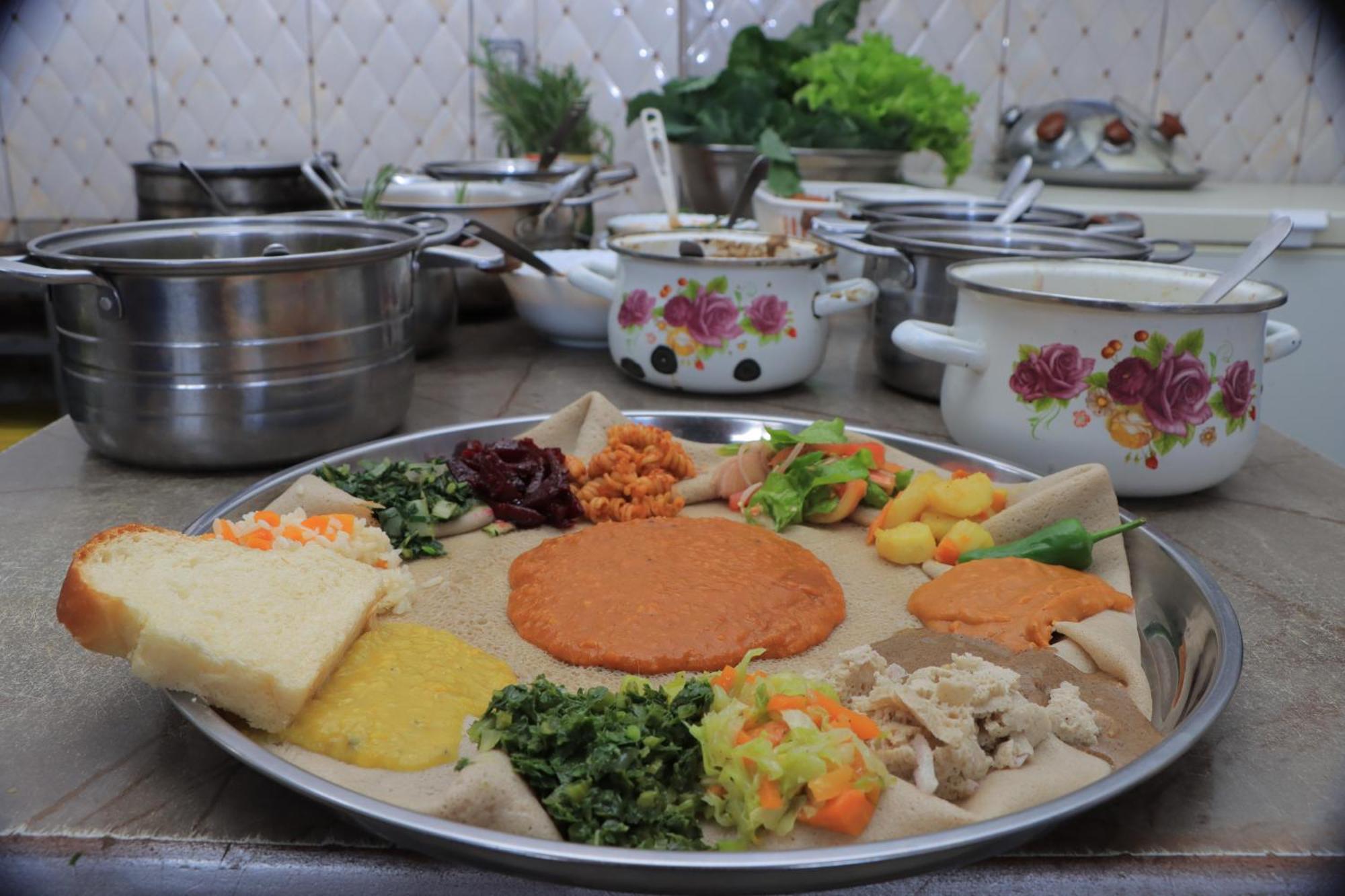 Blue Nile Guest House Lalibela Bagian luar foto