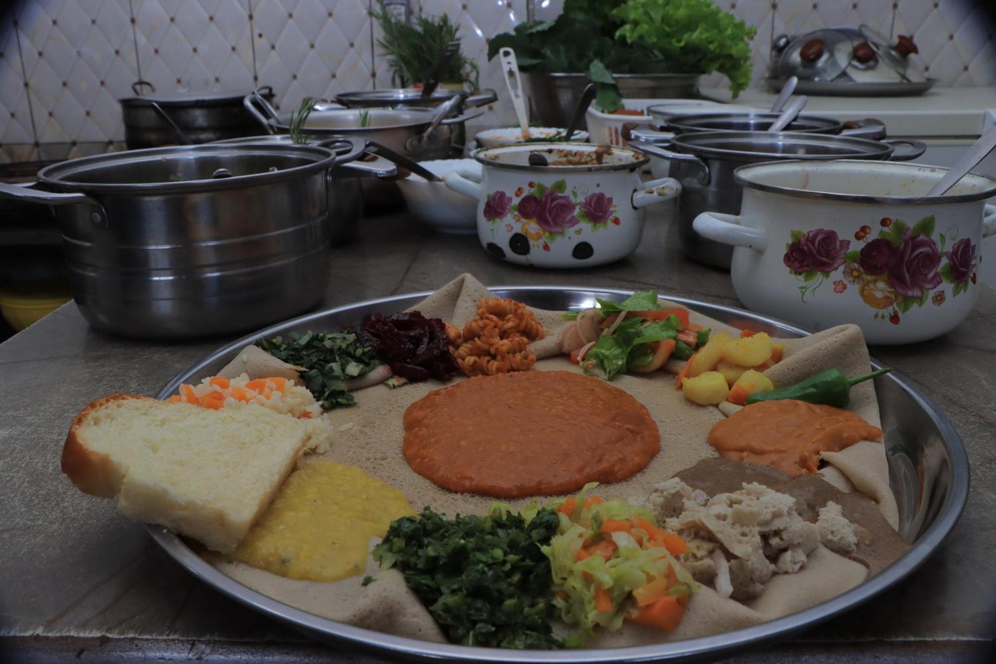 Blue Nile Guest House Lalibela Bagian luar foto
