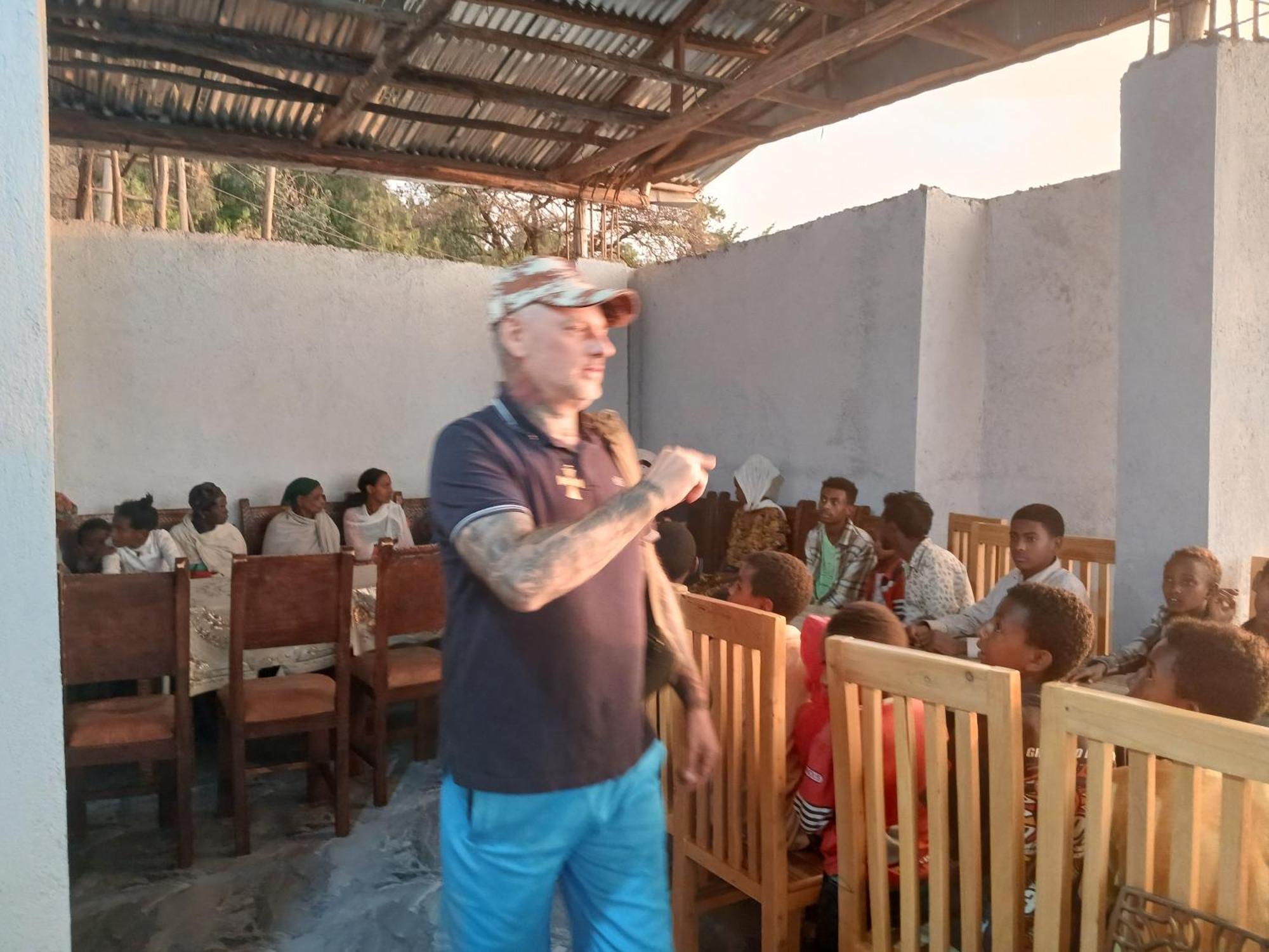 Blue Nile Guest House Lalibela Bagian luar foto